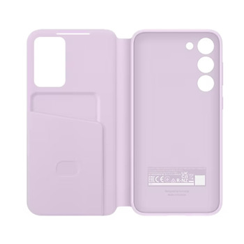 Samsung S23+ Smart View Wallet Case Lavender EF-ZS