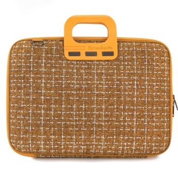 Чанта за лаптоп Bombata Tweed Yellow, до 16" (40.64 cm), с дръжка, жълта | JAR Computers Bombata Tweed 15.6 - 16 inch Yellow E00850-6