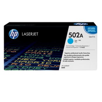 КАСЕТА ЗА HP COLOR LASER JET 3600 - Cyan - P№ Q6471A - заб.: 4000k | JAR Computers КАСЕТА ЗА HP COLOR LASER JET 3600 - Cyan