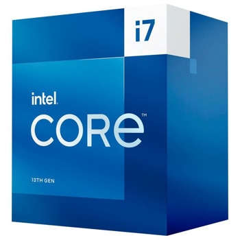 Процесор Intel Core i7-13700, шестнадесетядрен (2.1/5.1GHz, 30MB Cache, 300MHz-1.60 GHz графична честота, LGA1700) BOX, с охлаждане | JAR Computers Intel Core i7-13700 BX8071513700