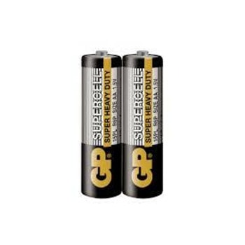 Батерия цинкова, GP, SUPERCELL 15PL-S2, AA, R6, 1.5V, 2бр | JAR Computers GP SUPERCELL 15PL-S2 R6 2 бр