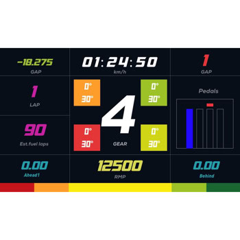 MOZA RM Digital Dashboard RS05