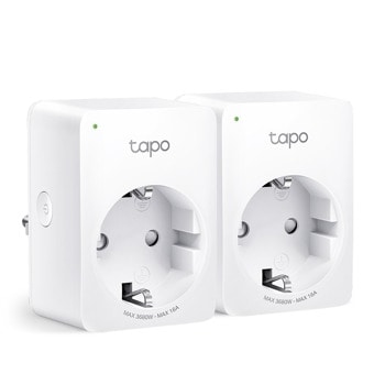 Смарт контакт TP-Link Tapo P110 (2-pack), гласов контрол, таймер, Wi-Fi, бял, 2 броя | JAR Computers TP-Link Tapo P110 (2-pack)
