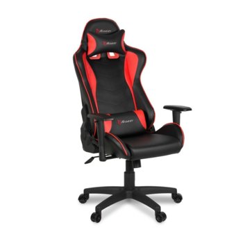 Геймърски стол Arozzi Mezzo V2, до 120kg, наклон назад до 165°, изкуствена кожа, черен/червен | JAR Computers Arozzi Mezzo V2 Red