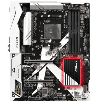 Дънна платка ASRock X370 Killer SLI, X370, AM4, DDR4, PCI-E(HDMI)(CFX&SLI), 6x SATA 6Gb/s, 1x Ultra M.2, 1x M.2 Socket, 1x USB 3.0 (Type-C), ATX | JAR Computers ASRock X370 Killer SLI