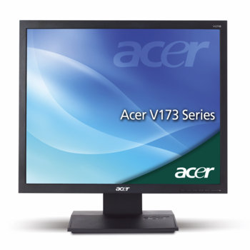 Монитор 17" (43.18 cm) Acer V173Db 5ms 20000:1 250cd/m2 TCO'03, черен, 3г. | JAR Computers 17" (43.18 cm) Acer V173Db 5ms 20000:1 250cd/m2 …