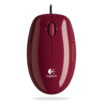 Logitech LS1, лазерна, червена, USB