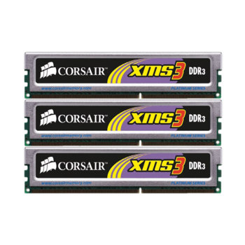 3x2GB DDR3 1600MHz Corsair TR3X6G1600C9 G