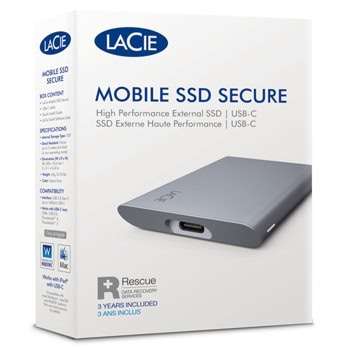 LaCie Mobile SSD Secure 1TB STKH1000800