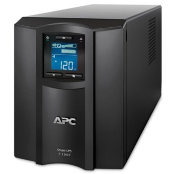UPS APC Smart-UPS C, 1000VA/600W, Line Interactive, Tower | JAR Computers APC Smart-UPS C 1000VA SMC1000IC