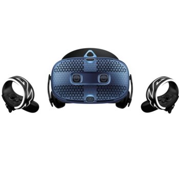 Очила за виртуална реалност HTC Vive - Cosmos, безжични, 110° зрителен ъгъл, 2880x1700 резолюция, 2x безжични контролера, USB 3.0, сини image
