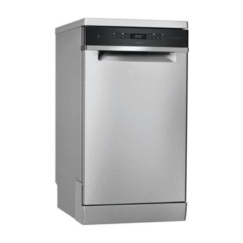 Съдомиялна Whirlpool WSFO 3O23 PF X, клас E, 10 комплекта, 7 програми, 4 температури, Технология 6TH Sense, PowerClean, инокс | JAR Computers Whirlpool WSFO 3O23 PF X