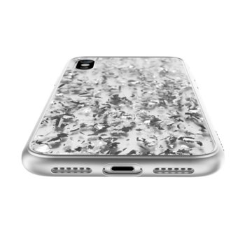 Prodigee Treasure for iPhone XS IPHX-TRS-SLV silvr