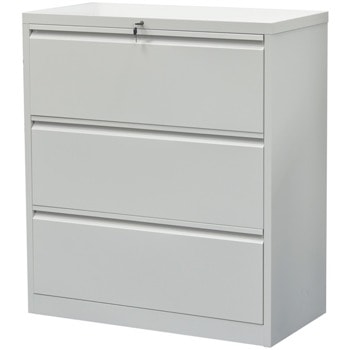 Кардекс RFG DZX-016, 3x чекмеджета, прахово боядисан, метален, заключване, сив | JAR Computers RFG DZX-016