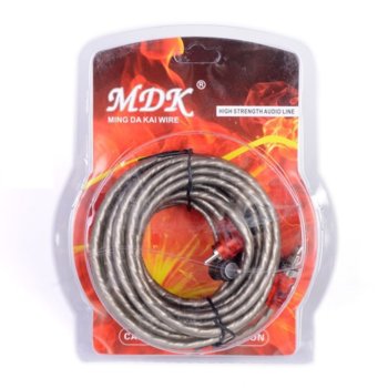 Кабел Royal 90DEG silicon Blister Gray, от 2x чинч(м) към 2x чинч(м), 5m, сив | JAR Computers Royal 90DEG silicon Blister Gray 21013824