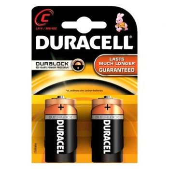 Батерия алкална Duracell, C, LR14, 1.5V, 2 бр. | JAR Computers Duracell C LR14 1.5V 2pcs