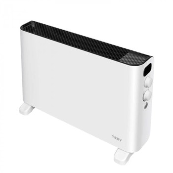 Конвектор Tesy CN 207 ZF W, 2000W, регулируем термостат, защита от прегряване, турбо функция, бял | JAR Computers Конвектор Tesy CN 207 ZF W