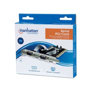 Manhattan Serial PCI Card 158213