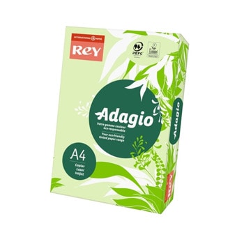 Хартия Rey Adagio A4 80 g/m2 500 листа зелена