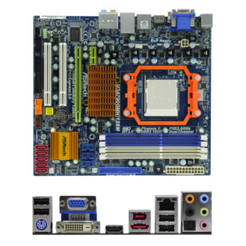 Дънна платка ASRock AM3, AMD 790GX/AMD SB750, DDR3, PCI-E(HDMI&DVI&VGA)(CFX), USB 2.0, SATA Data, mATX | JAR Computers ASRock AM3 AMD 790GX/AMD SB750 DDR3 M3A790GMH/128