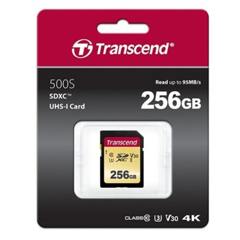 256GB SDXC Transcend TS256GSDC500S