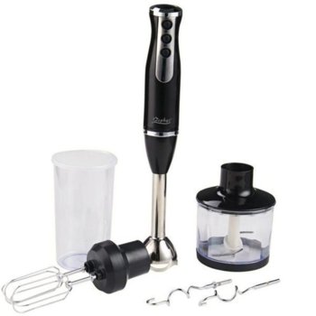 Пасатор Zephyr ZP 1112 U, кръстосани ножчета от неръждаема стомана, 3 скорости, 800W, черен | JAR Computers ZEPHYR ZP 1112 U