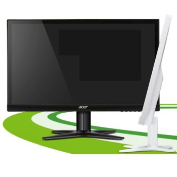 Монитор 21.5" (54.61cm) Acer G227HQLbi, IPS панел, FULL HD LED, 6 ms, 100 000 000:1, 250 cd/m2, HDMI, черен | JAR Computers 21" Acer G227HQLbi