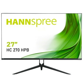 Монитор Hannspree HC270HPB, 27" (68.58 cm) TN панел, Full HD, 5ms, 10000000:1, 250cd/m2, HDMI, VGA image