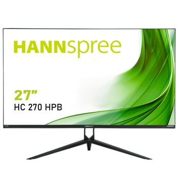 Монитор Hannspree HC270HPB, 27" (68.58 cm) TN панел, Full HD, 5ms, 10000000:1, 250cd/m2, HDMI, VGA | JAR Computers Hannspree HC270HPB