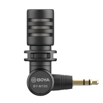 Микрофон BOYA BY-M100 компактен 3.5mm жак
