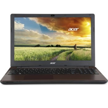 Лаптоп 15.6" (39.62 cm) Acer Aspire E5-571G (NX.MPVEX.012), кафяв, двуядрен Intel® Core™ i5 4210U 1.7/2.7 GHz, HD LED Display & GeForce 840M 2GB (HDMI), 8GB, 1TB, USB3.0, 2.5kg, Linux, 2г. гаранция | JAR Computers 156 Acer Aspire E5-571G NX.MPVEX.012 brown