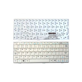Клавиатура за ASUS EEE PC 700/701/900/901 бяла US