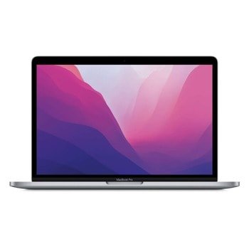 Лаптоп Apple MacBook Pro 13 (Z11B0002N), осемядрен Apple M1 Pro 3.20 GHz, 13.3" (33.78 cm) WQXGA Retina дисплей(Thunderbolt 3), 8GB LPDDR4X, 256GB SSD, 4x Thunderbolt 3, MacOS, 1.58 kg | JAR Computers MacBook Pro 13 Z11B0002N