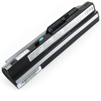 Батерия (заместител) за лаптоп MSI, съвместима с Wind U100 series, 9-cell, 11.1V, 6600mAh | JAR Computers Батерия за MSI Wind 11.1V 6600mAh 9cell