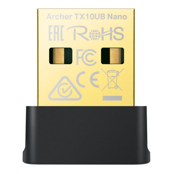 Мрежови адаптер TP-Link Archer TX10UB Nano, 900Mbps, Wireless AX, USB 2.0, 1x вътрешна антена | JAR Computers TP-Link Archer TX10UB Nano
