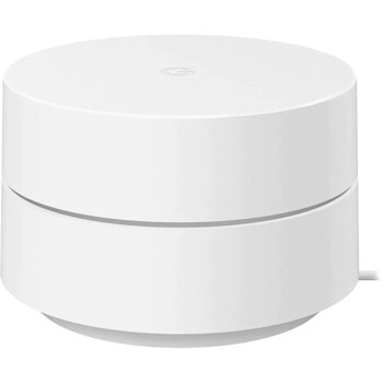 Wi-Fi Mesh система Google WiFi Mesh Wireless Router GA02430-EU (1 Pack), 1200 Mbps, 2.4GHz/ 5GHz, Wireless AC, 1x LAN1000, 1x WAN1000, 2 вътрешни антени image