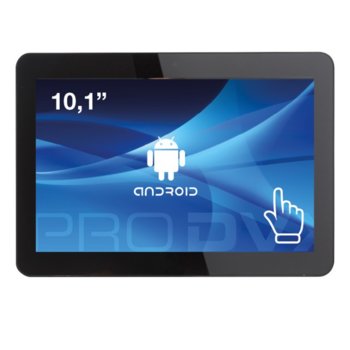 All in One компютър ProDVX APPC-10DSK, четириядрен Cortex A17 1.6 GHz, 10.1" (25.65 cm) WXGA LED Capacitive Multi Touch Display & MALI T764, 2GB DDR3, 8GB Flash ROM, USB 2.0, Android 6.0 | JAR Computers ProDVX APPC-10DSK