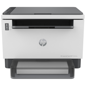 Мултифункционално лазерно устройство HP LaserJet Tank MFP 2604dw, монохромен принтер/скенер/копир, 600 x 600 dpi, 22 стр/мин, LAN, Wi-Fi, A4 | JAR Computers HP LaserJet Tank MFP 2604dw 381V0A
