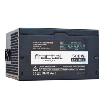 Захранване Fractal Design Essence 500W, 135mm вентилатор | JAR Computers PSU FD 500W ESSENSE BLACK