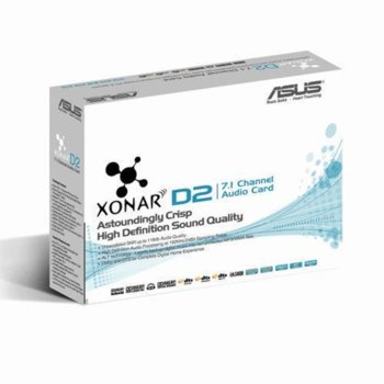 Звукова карта Asus Xonar D2/PM PCI 7.1 Dolby/DTS
