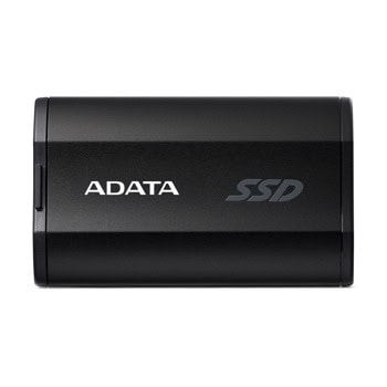 Памет SSD 2TB A-Data SD810, USB 3.2 Gen 2x2 Type-C, външна, скорост на четене до 2000MB/s, скорост на запис до 2000MB/s | JAR Computers A-Data SD810 2TB Black SD810-2000G-CBK