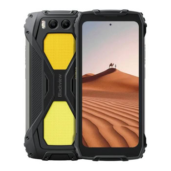 Смартфон Blackview BV7300 (черeн), поддържа 2 SIM карти, 6.67" (16.94 cm) HD+ IPS 90Hz дисплей, осемядрен MediaTek Helio G81 2 GHz, 6GB RAM, 256GB Flash памет (+ microSD слот), 50 + 20 & 32 MPix камери, Android | JAR Computers Blackview BV7300 Black BV7300_B