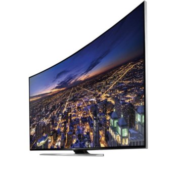 Телевизор 65" (165.10 cm) Samsung UE65HU8200 CURVED, 3D 4K, DVB-T2/S2, UHD LED TV, 1000Hz, Smart HUB, LAN, Wi-Fi,  3xHDMI, 3xUSB, 2x3D Glasses, 2x3D Glasses, черен, 2г | JAR Computers Samsung 65" UE65HU8200 CURVED 3D 4K UHD LED TV
