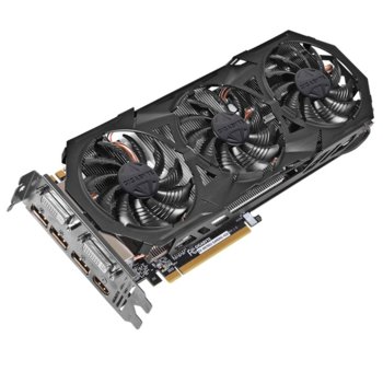 Видео карта GeForce GTX 970, Gigabyte GV-N970G1 GAMING-4GD, 4GB GDDR5, 256bit, PCI-E 3.0, 3x DisplayPort, HDMI, 2x DVI | JAR Computers Gigabyte GV-N970G1 GAMING-4GD