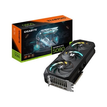 Видео карта Nvidia GF RTX 5080, 16GB, Gigabyte Gaming, OC, PCI-E 5.0, GDDR7, 256-bit, DisplayPort, HDMI | JAR Computers Gigabyte GV-N5080GAMING OC-16GD