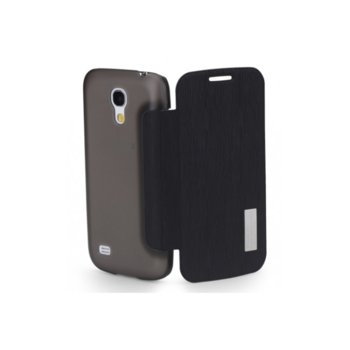 Поликарбонатов протектор Rock Elegant Flip, за Samsung Galaxy S4 mini i9190, черен | JAR Computers Rock Elegant Flip Case Black