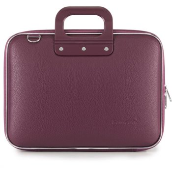 Чанта за лаптоп Bombata Mediobombata Classic plum purple, до 14" (35.56 cm), лилава | JAR Computers Bombata Mediobombata Classic 13-14 in plum purple