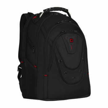 Раница за лаптоп Wenger Ibex Ballistic Deluxe, до 16" (40.64 cm), USB порт, полиестер, черна | JAR Computers Wenger Ibex Ballistic Deluxe 606493