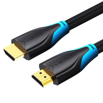 Кабел Vention AACBL, от HDMI(м) към HDMI(м), 10м, черен, 4K 2160p@60FPS, 18 Gb/s, позлатени конектори | JAR Computers Vention AACBL
