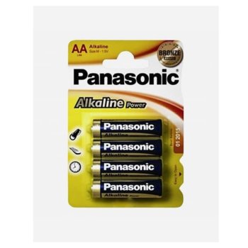 Panasonic Alkaline Power AA BL4